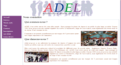 Desktop Screenshot of adel-danses-du-monde.fr